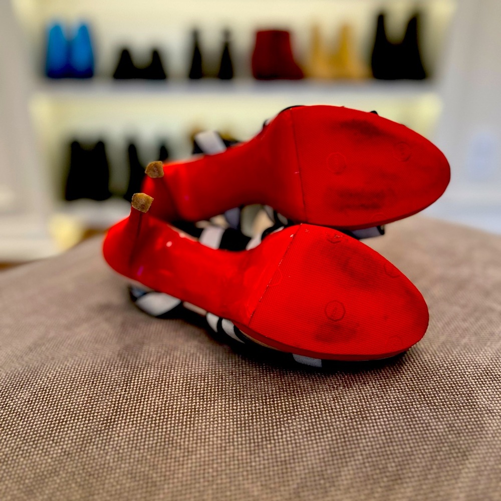 Louboutin strappy platform sandals - Picture 4 of 4